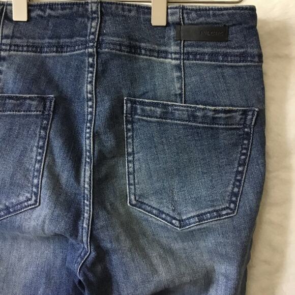 Anthropologie Pilcro Blue High-rise Skinny Jeans - Picture 10 of 16